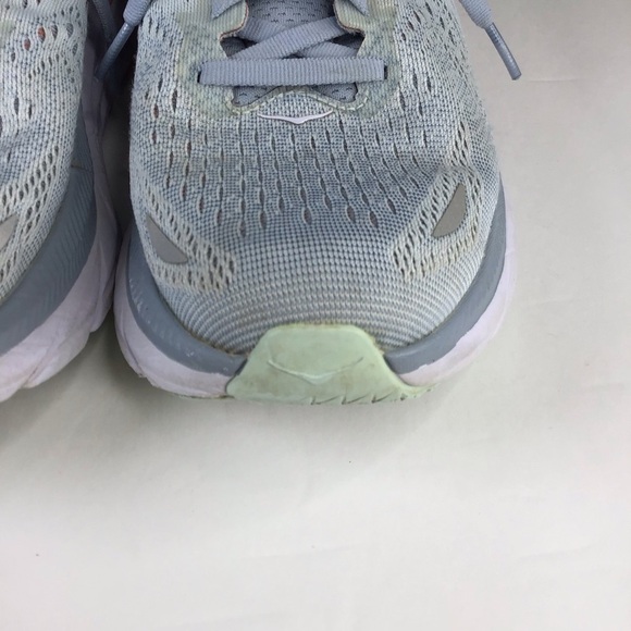 HOKA Clifton 8 Sneaker in Blue Fog Size 7.5 - Picture 14 of 16